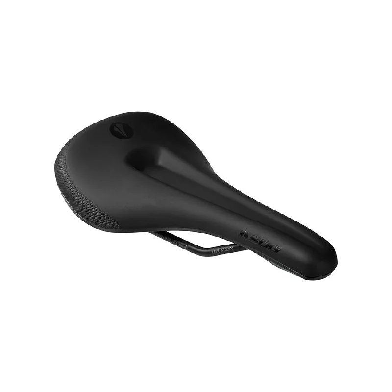 bicycle health tracker-SDG Bel-Air V3 Max Traditional Saddle Steel Rails Black