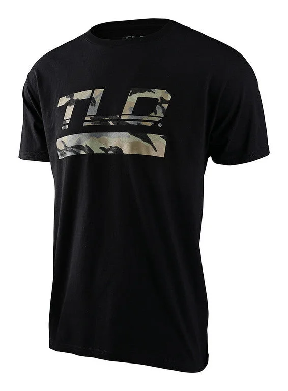 bicycle mountain tires-Troy Lee Designs Speed Logo Short Sleeve Tee - Black