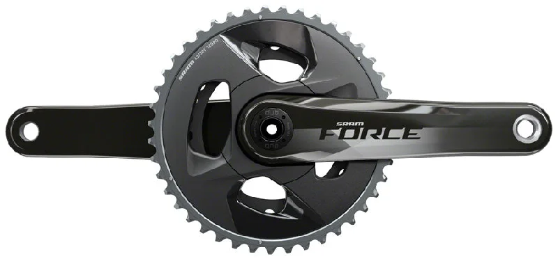 bicycle sprocket size-Sram Crankset Force D1 DUB Gloss 46-33 (BB not included)