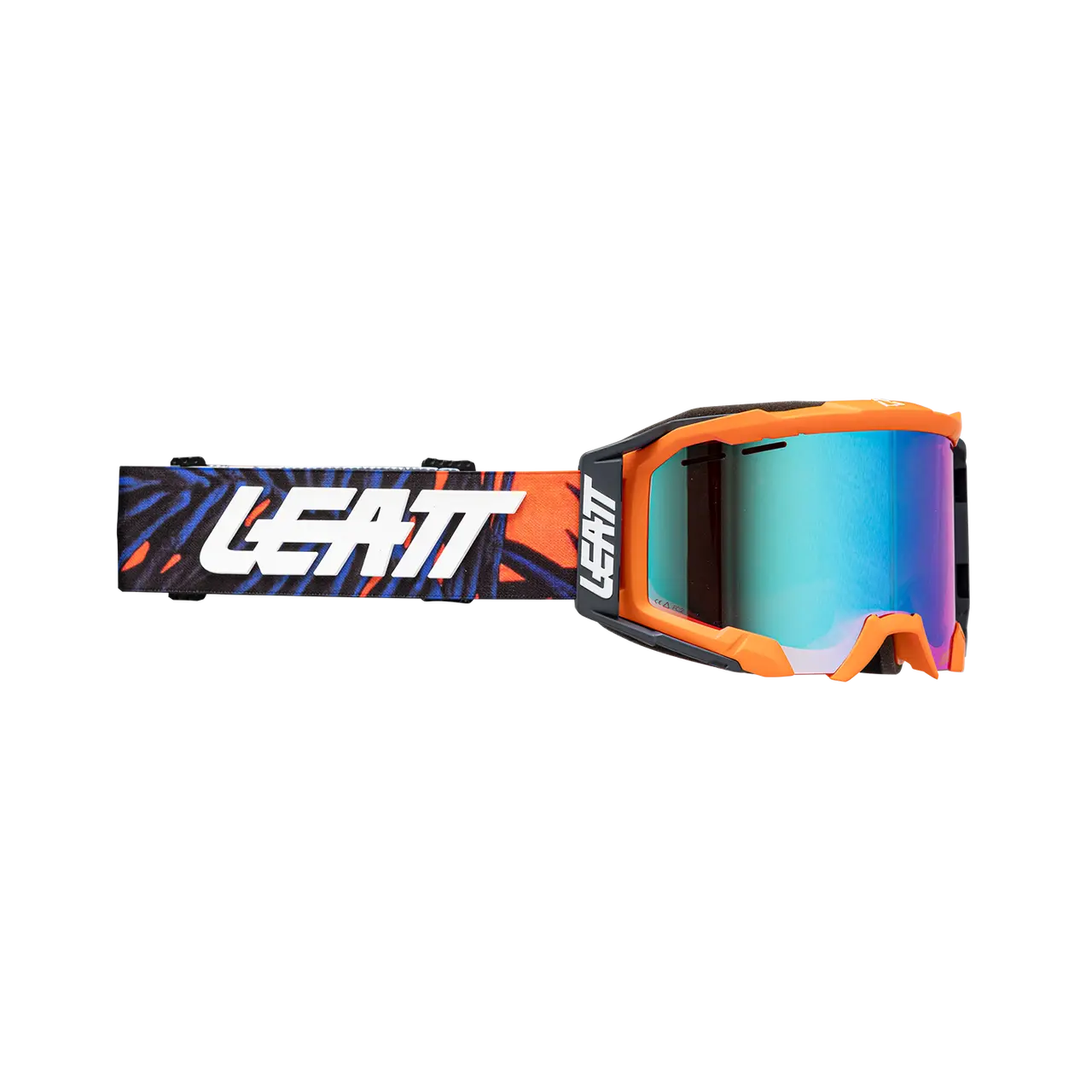 bicycle shifter repair-Leatt Velocity 5.0 Iriz MTB Goggle - Jungle-Blue - 2024