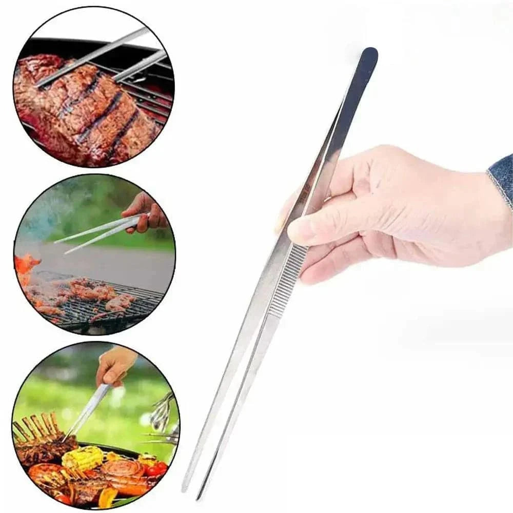 bicycle trail map-Multifunction Barbecue Tongs Food Tongs Food Clip Kitchen Gadgets Stainless Steel Churrasco Tweezers Clip Buffet BBQ Tool