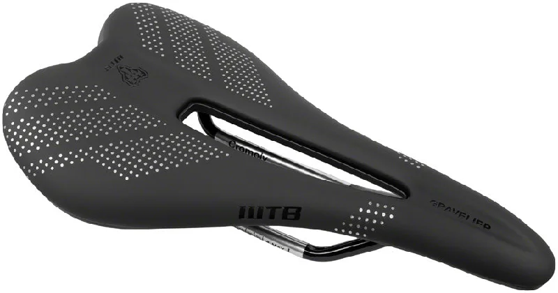 bicycle seat angle-WTB Gravelier Saddle - Black Chromoly