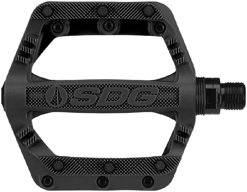 bicycle seatpost frame-SDG Slater Pedals Black