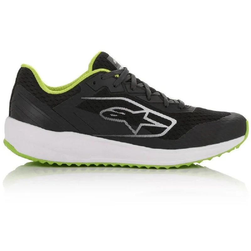 bicycle lever frame-ALPINESTARS META ROAD SHOE - BLACK/GREEN/WHITE