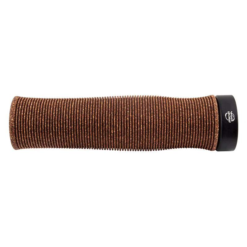 bicycle saddle width-GRIPS PB HAPPY HANDS DURACORK LOCKING TAN