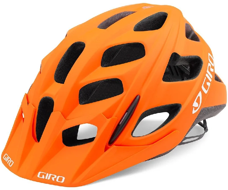 bicycle paint guard-Giro Hex MTB Helmet - Flame-White-Ti