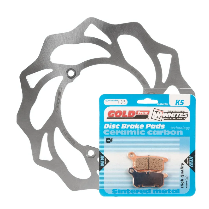 bicycle trail map-BRAKE DISC & PAD FRONT KIT - KTM 65 SX 04-19