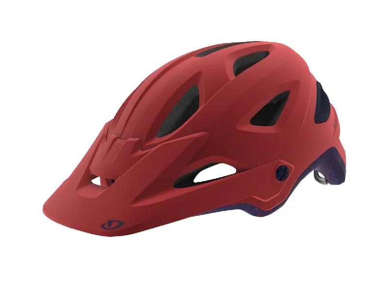 bicycle club frame-Giro Montara MIPS MTB Helmet - Womens - Matt Dark Red Split - 2019