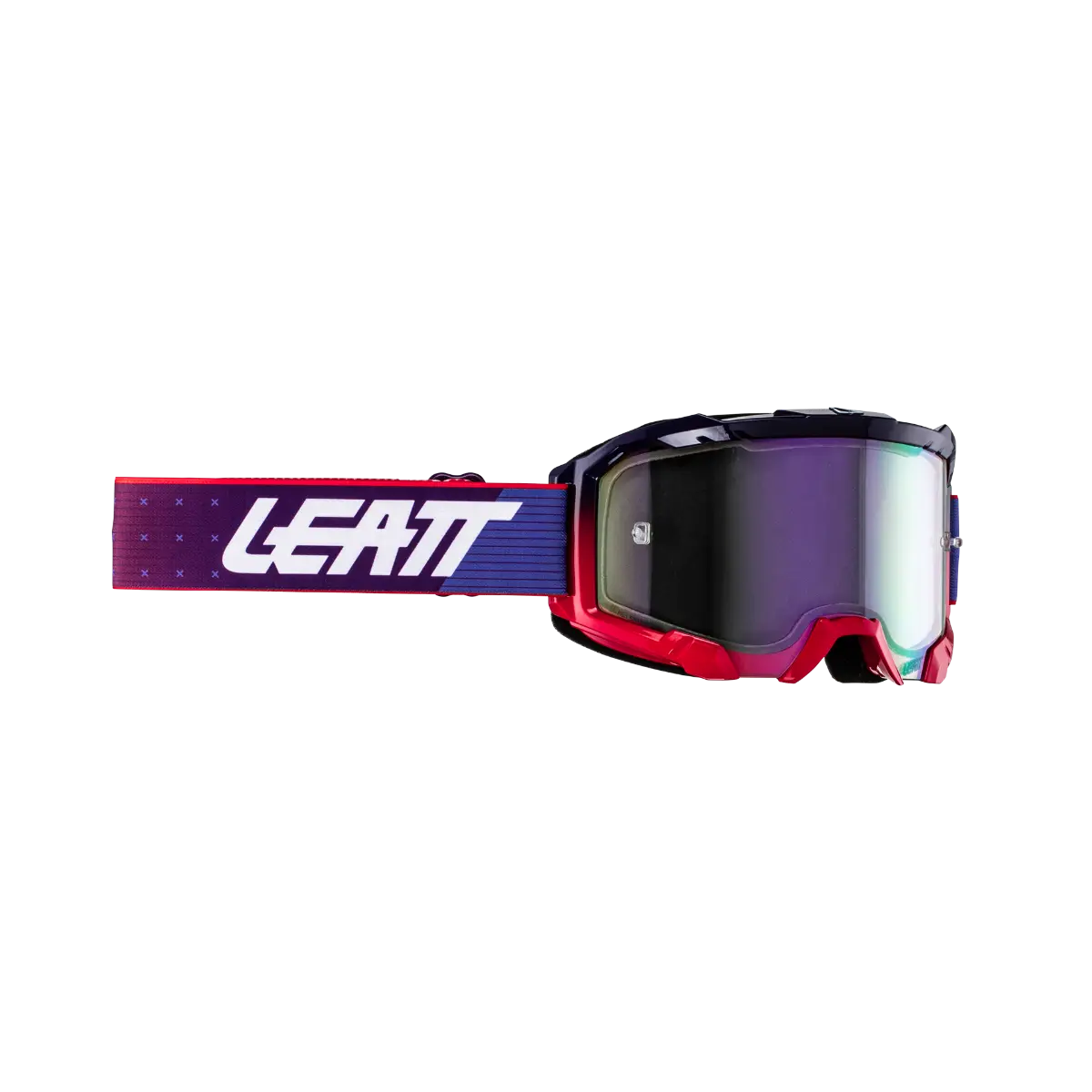 bicycle hub design-Leatt Velocity 4.5 Iriz MTB Goggle - SunDown-Purple - 2024