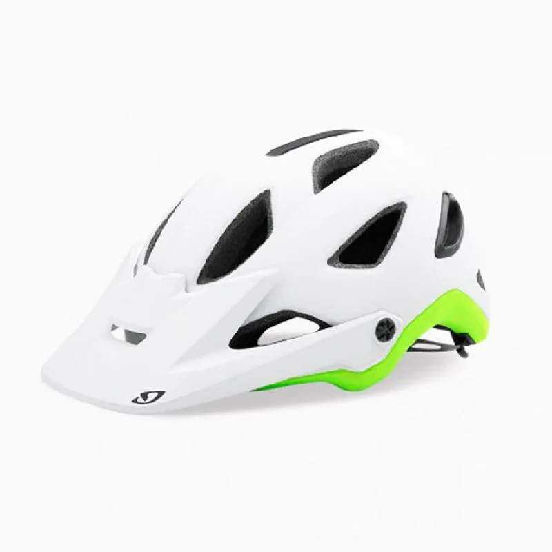 bicycle mountain frame-Giro Montaro MIPS MTB Helmet - Matt White-Lime