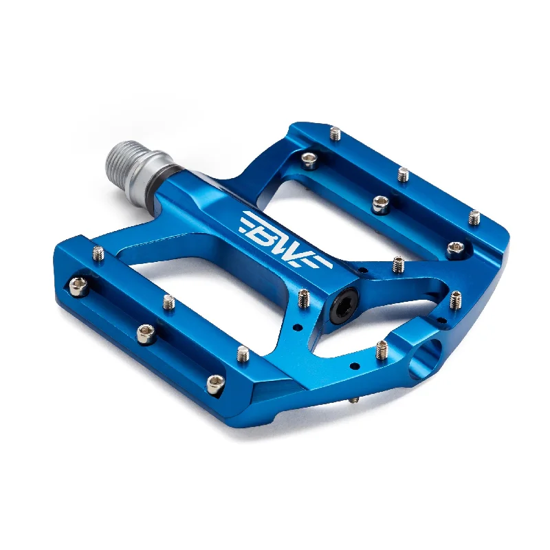 bicycle valve shield-Chainline Pedals - Dark Blue