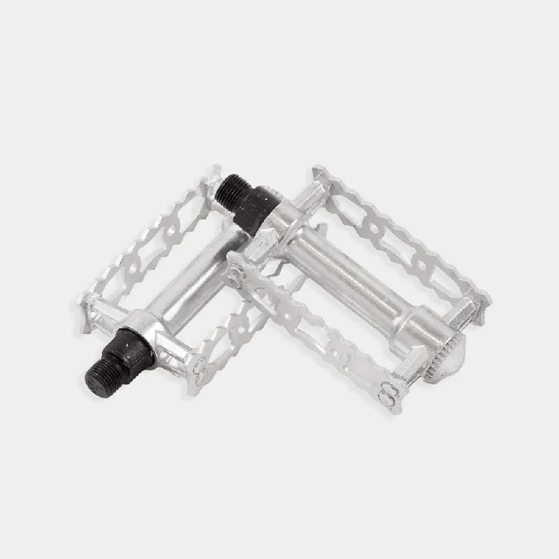 bicycle sidewall cut-Pedals, Silver