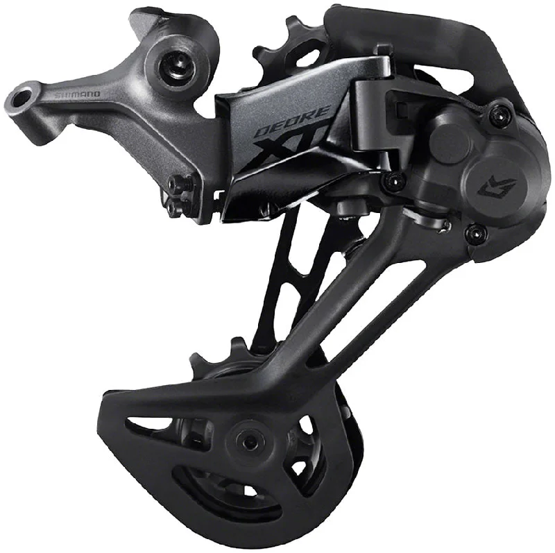 bicycle dropout style-Shimano Deore XT RD-M8130-SGS Rear Derailleur - 11-Speed Long Cage Black