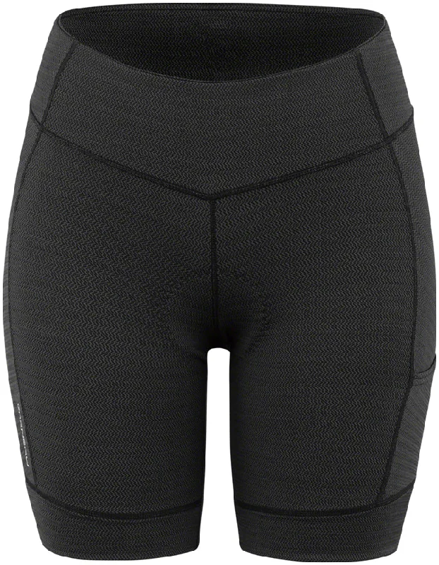 bicycle brake lube-Louis Garneau Fit Sensor Texture 7.5 Cycling Short - Womens - Black - 2022