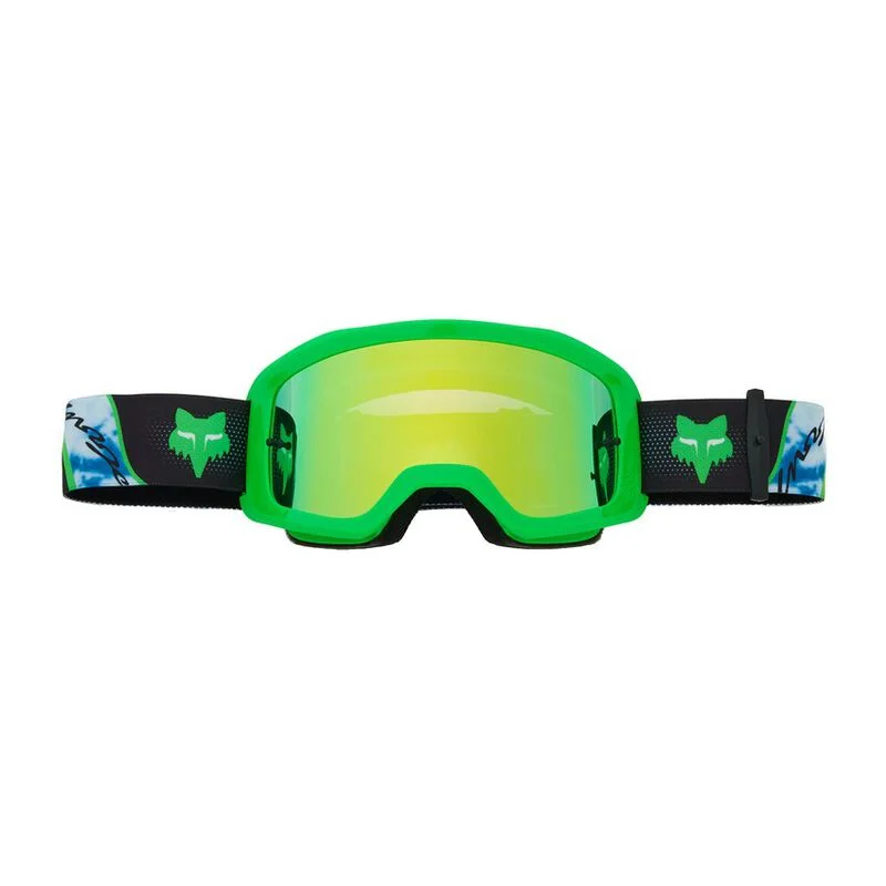 bicycle cleat wear-Fox Racing Main Atlas Goggle - Spark - Black-Green