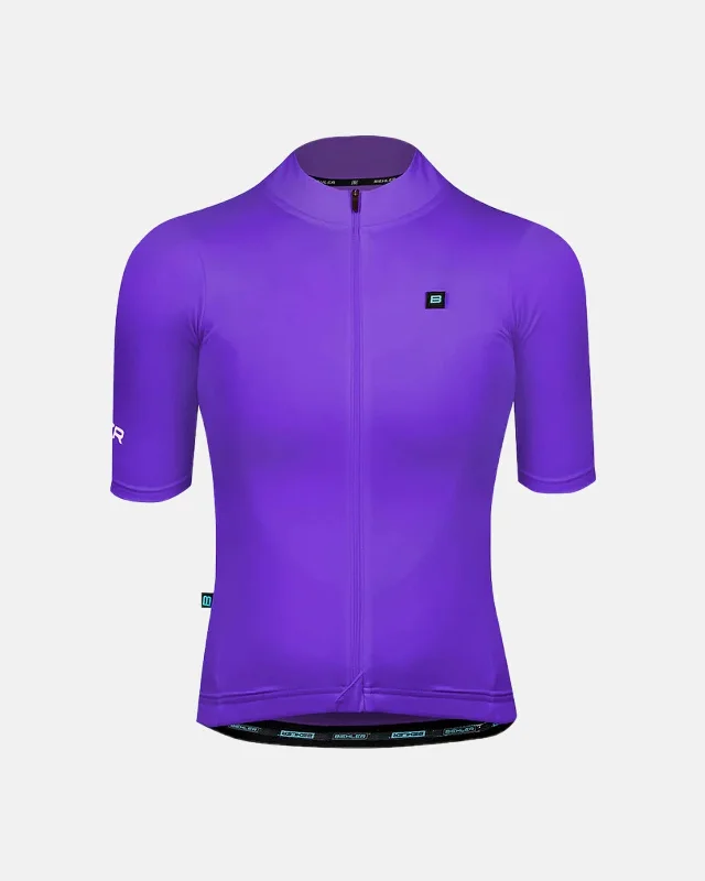 bicycle stem clamp-Women's Essential Jersey - Royal Purple