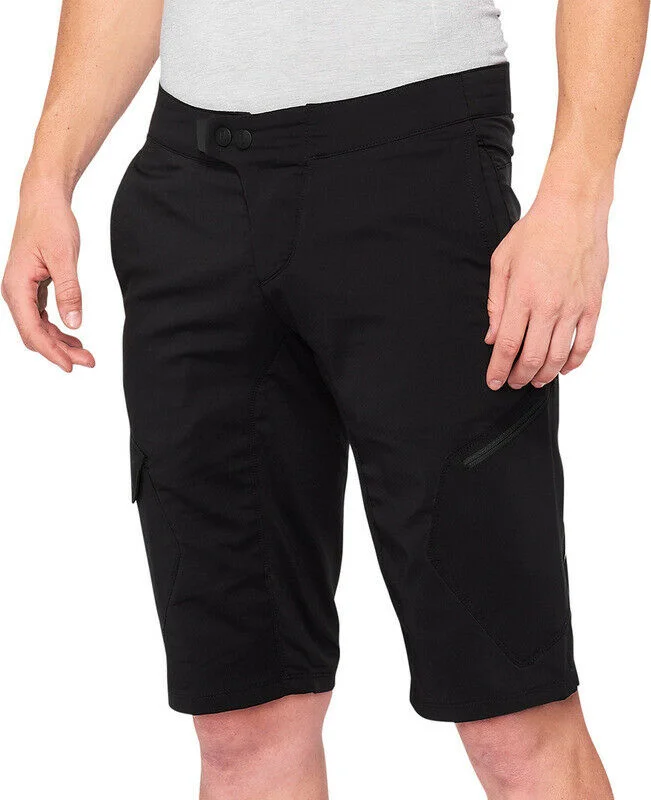 bicycle indoor setup-100% Ridecamp Short - With Liner - Black