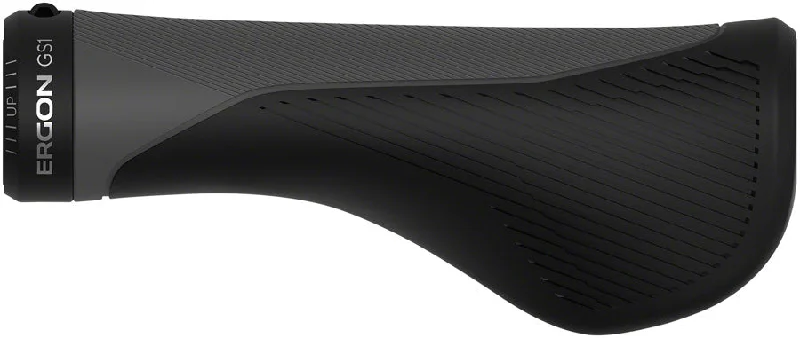 bicycle saddle frame-Ergon GS1 Evo Grips - Large Moondust Grey