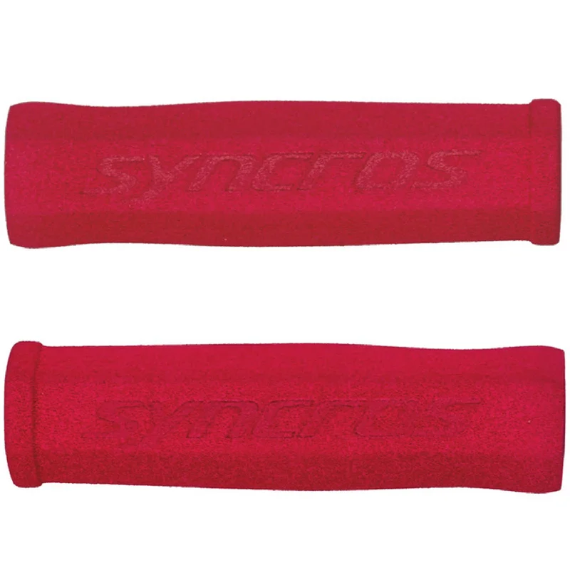 bicycle shoe guard-Manopole Syncros Foam - Rosso