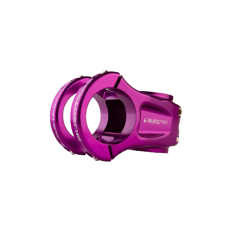 bicycle brake shield-Burgtec Enduro MK3 Stem (35.0) 0d x 42.5mm - Purple Rain