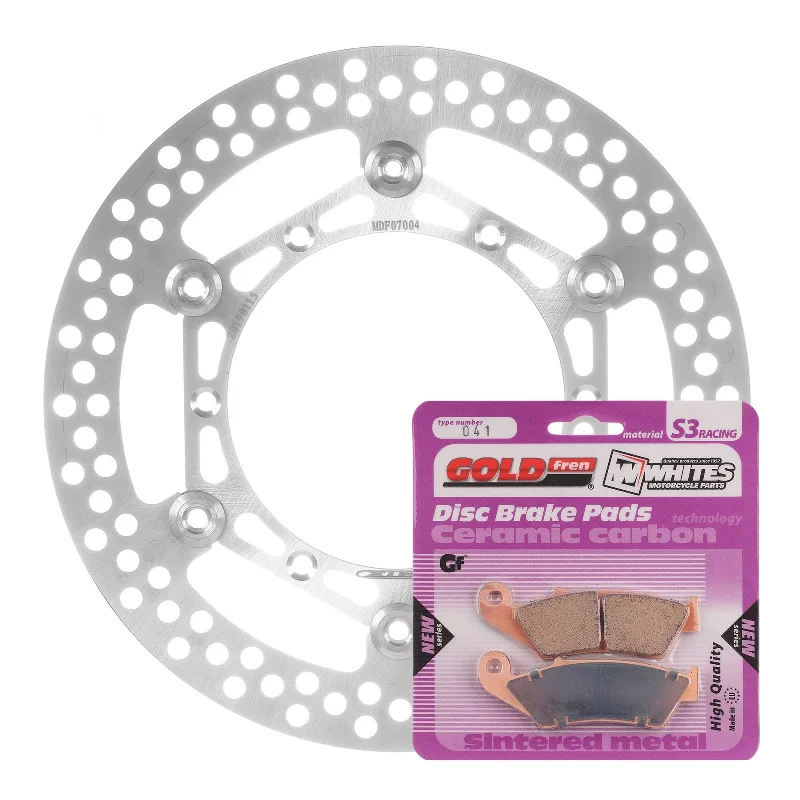 bicycle shifter repair-BRAKE DISC & PAD FRONT KIT - YAM WR450F 03-15