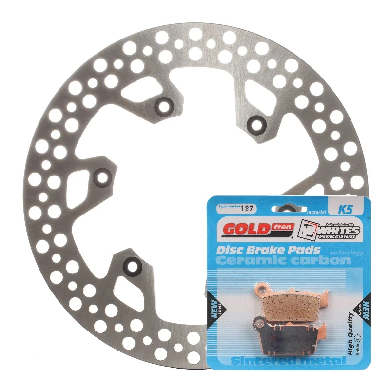 bicycle workshop frame-BRAKE DISC & PAD REAR KIT - YAM YZ450F 03-17