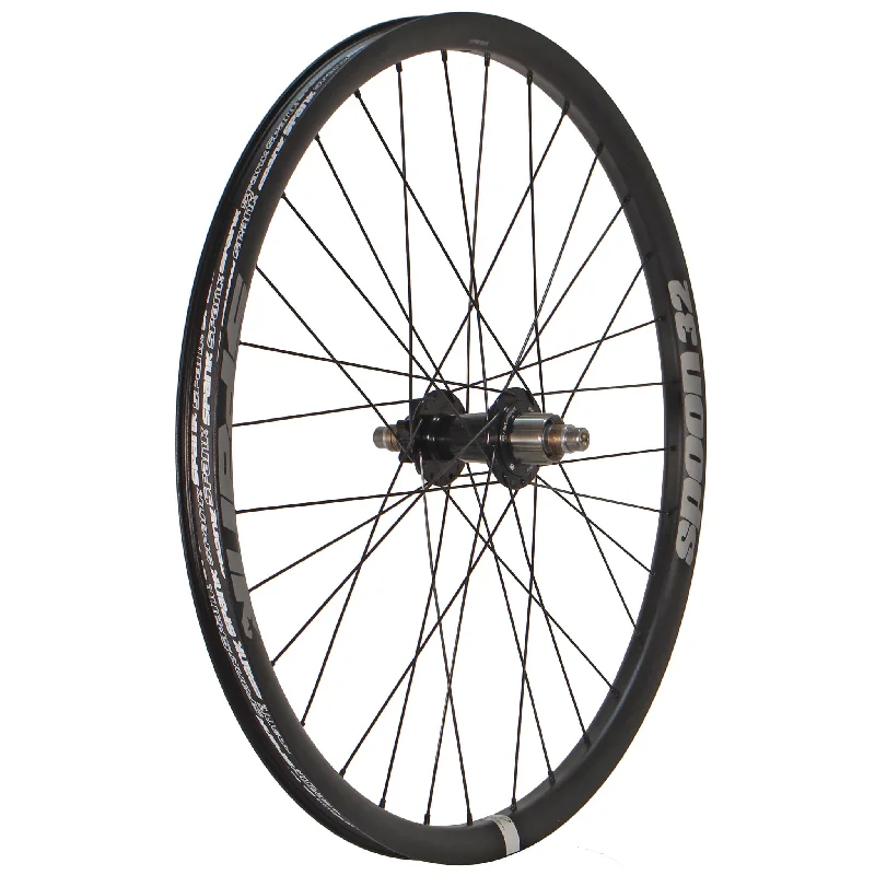 icycle adventure travel-Wheel Factory Spank Spoon 26" Hope Pro5 R Wheel 10x135 BO HG (SS)