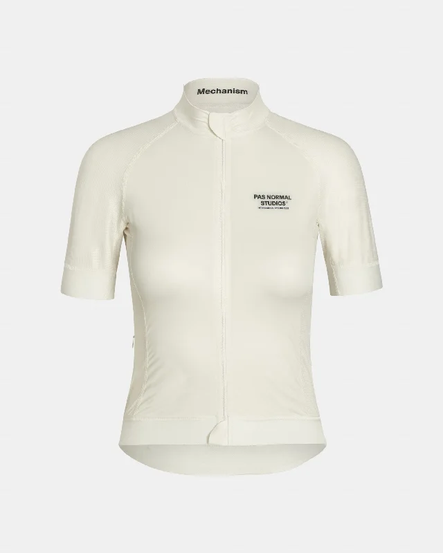 bicycle paint sealant-Women's Mechanism Jersey - Off-White