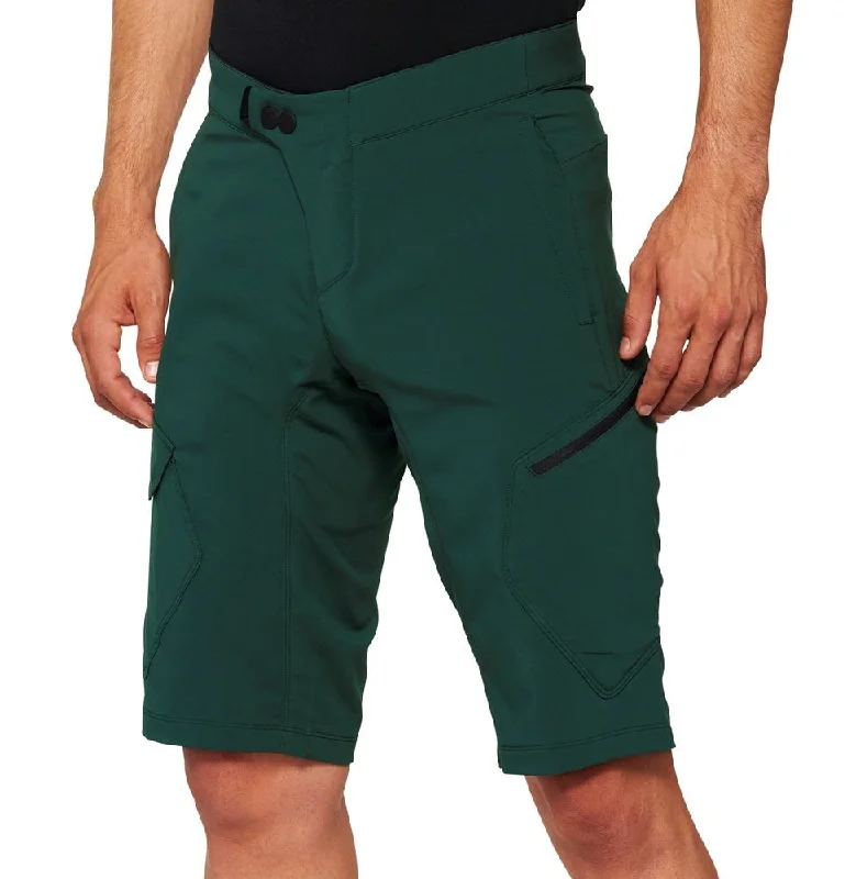 bicycle fitness frame-100% Ridecamp Short - Forest Green