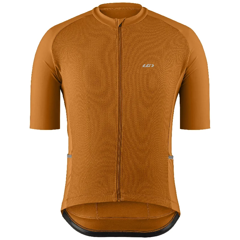 bicycle freestyle tires-Louis Garneau Lemmon 4 Short Sleeve Road Jersey - Caramel - 2022