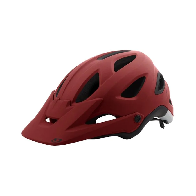 bicycle sidewall frame-Giro Montaro MIPS MTB Helmet - Matt Dark Red