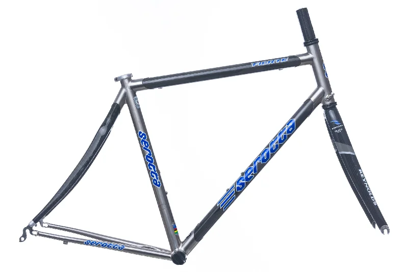 bicycle rotor shield-Serotta Fierte 56cm Frameset