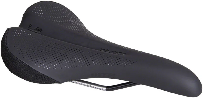 bicycle seatpost shield-WTB Rocket Saddle - Chromoly Black Medium