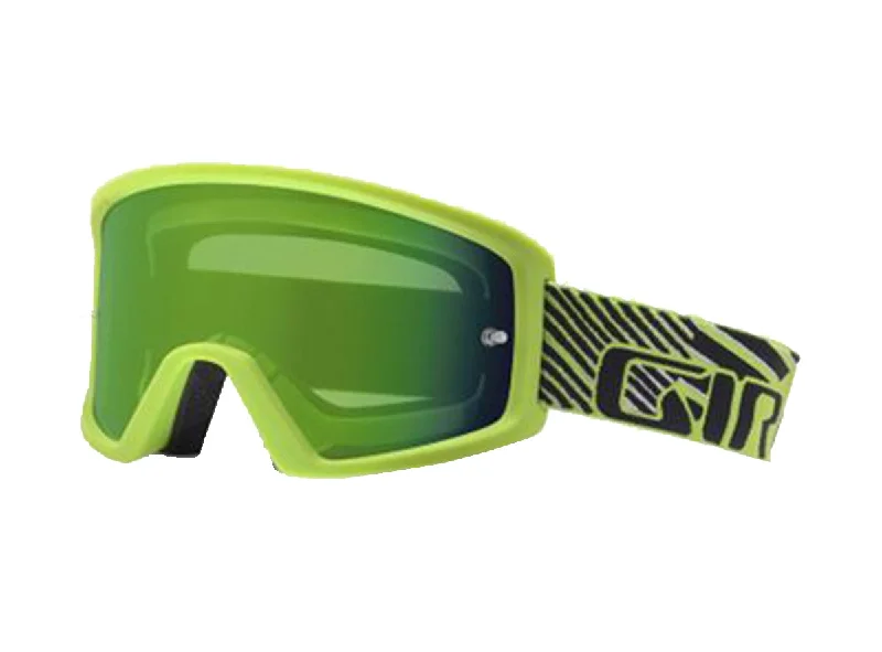 bicycle rust frame-Giro Blok MTB Goggle - Lime-Black