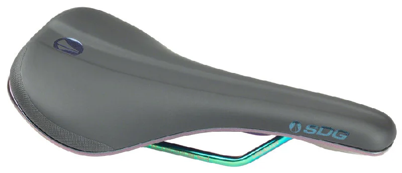 bicycle trail angle-SDG Bel-Air V3 Saddle Lux Rails Fuel LE Oil Slick