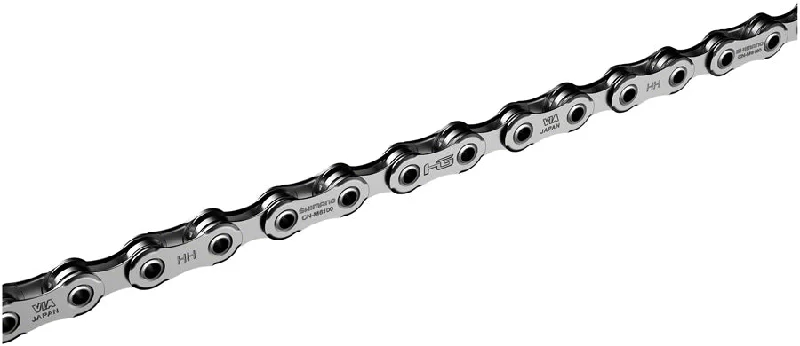 bicycle triathlon frame-Shimano Deore CN-M6100 Chain - 12-Speed 138 Links Silver Hyperglide+