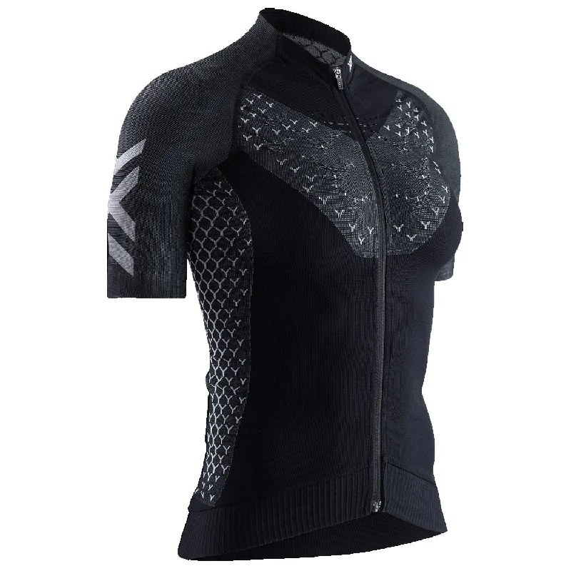 bicycle race frame-Maglia donna X-Bionic Twyce 4.0 Bike Zip - Nero