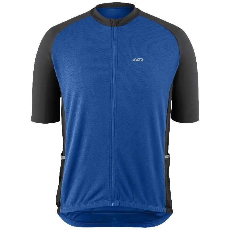 bicycle camping gear-Louis Garneau Connection 4 Short Sleeve Road Jersey - Dark Royal - 2022