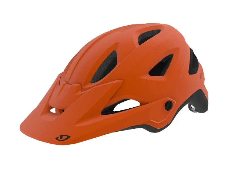 bicycle aluminum tires-Giro Montaro MIPS MTB Helmet - Matt Deep Orange-Warm Black - 2019