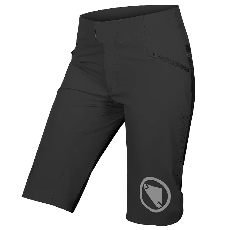 bicycle chain checker-Pantaloncini donna Endura Singletrack Lite - Nero