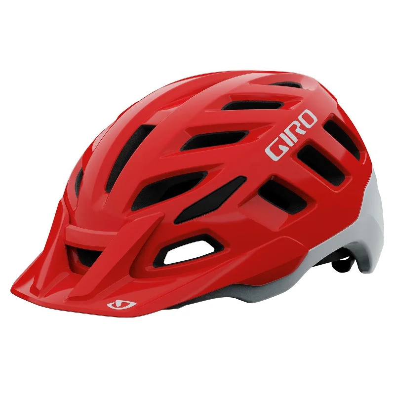 bicycle back tires-Giro Radix MIPS MTB Helmet - Matt Trim Red - 2021