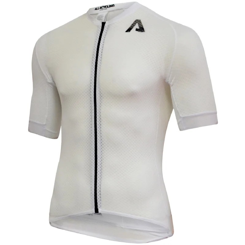 bicycle tension adjustment-Maglia All4cycling Originals Ultra Light - Bianco