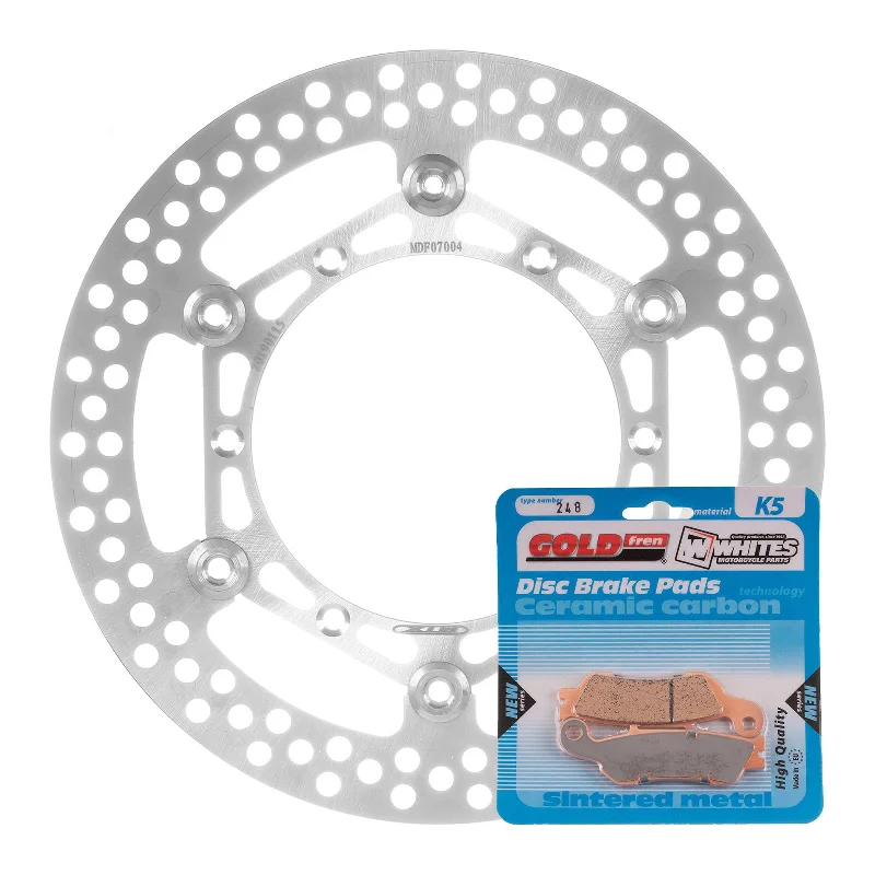 bicycle sidewall repair-BRAKE DISC & PAD FRONT KIT - YAM YZ450F 08-15