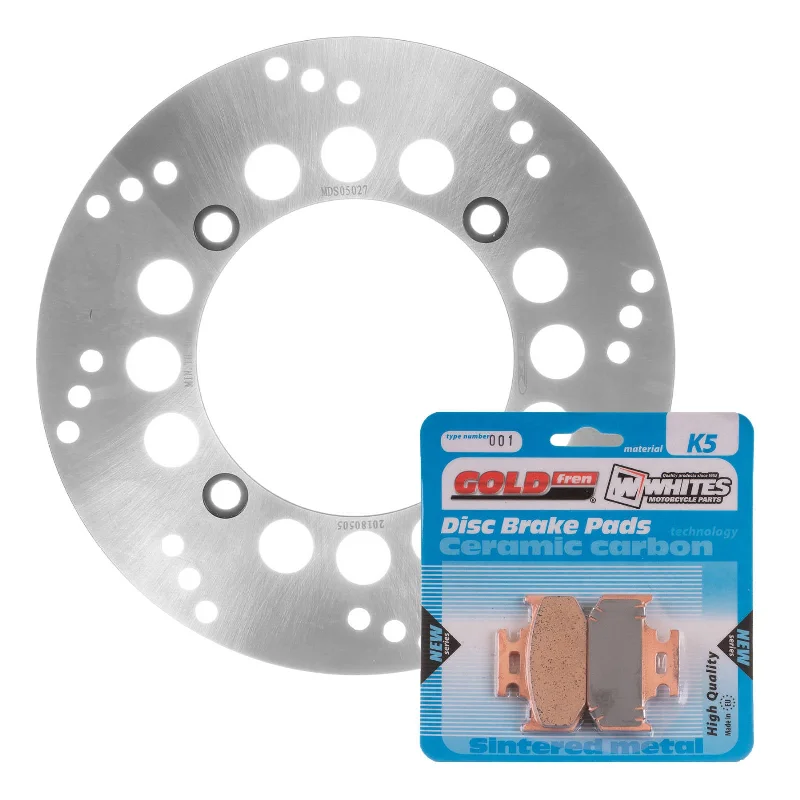 bicycle lightweight tires-BRAKE DISC & PAD REAR KIT - SUZ DR650SE 96-20