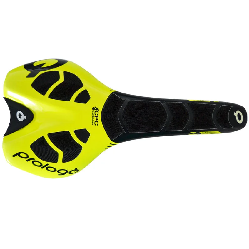 bicycle stem spacer-Sella Prologo Nago Evo CPC Nack - Giallo Fluo