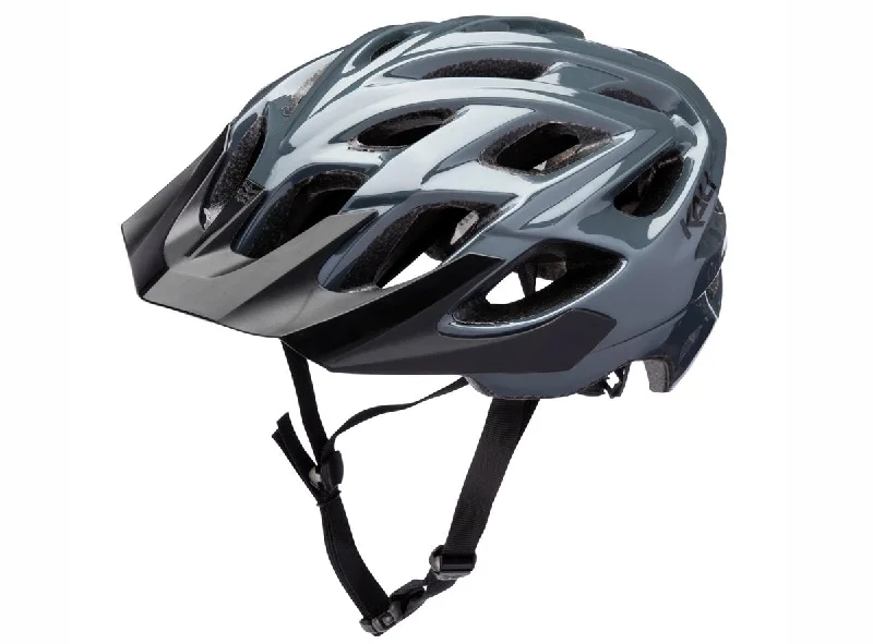 bicycle rust remover-Kali Chakra MTB Helmet - Gunmetal