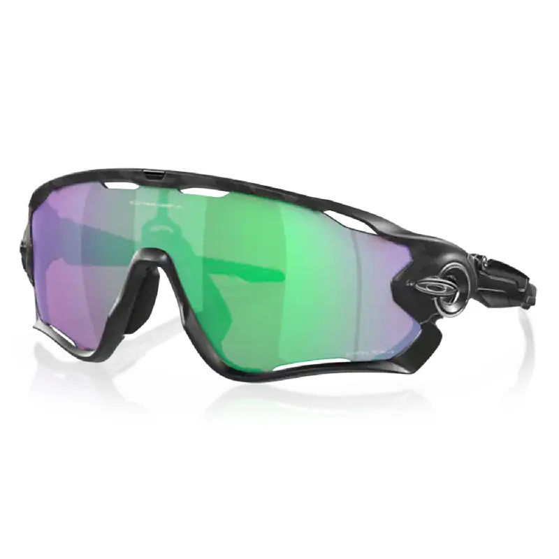 bicycle exercise frame-Occhiali Oakley Jawbreaker - Nero camo opaco prizm road