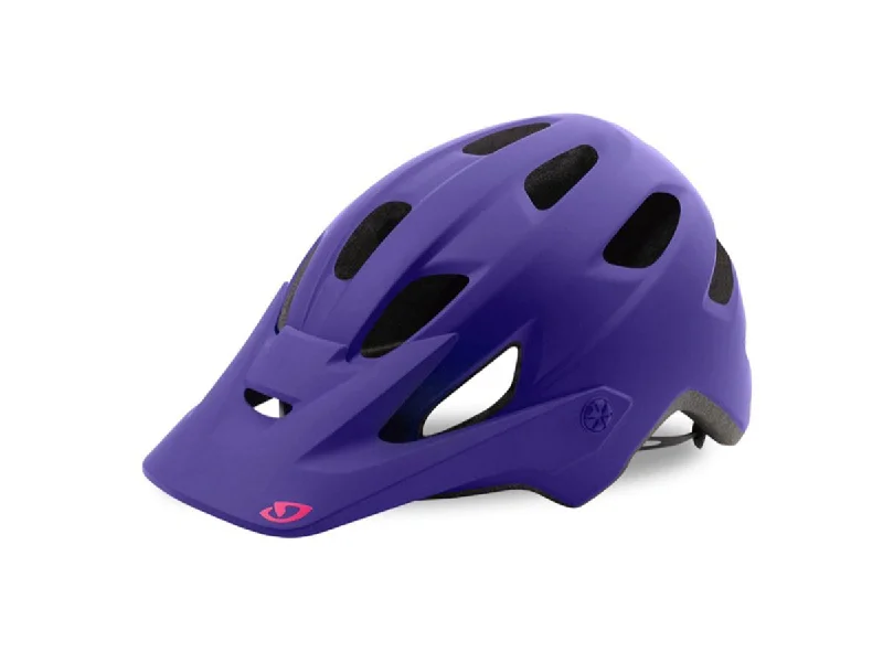 bicycle handlebar roll-Giro Cartelle MIPS MTB Helmet - Womens - Matt Purple - 2018