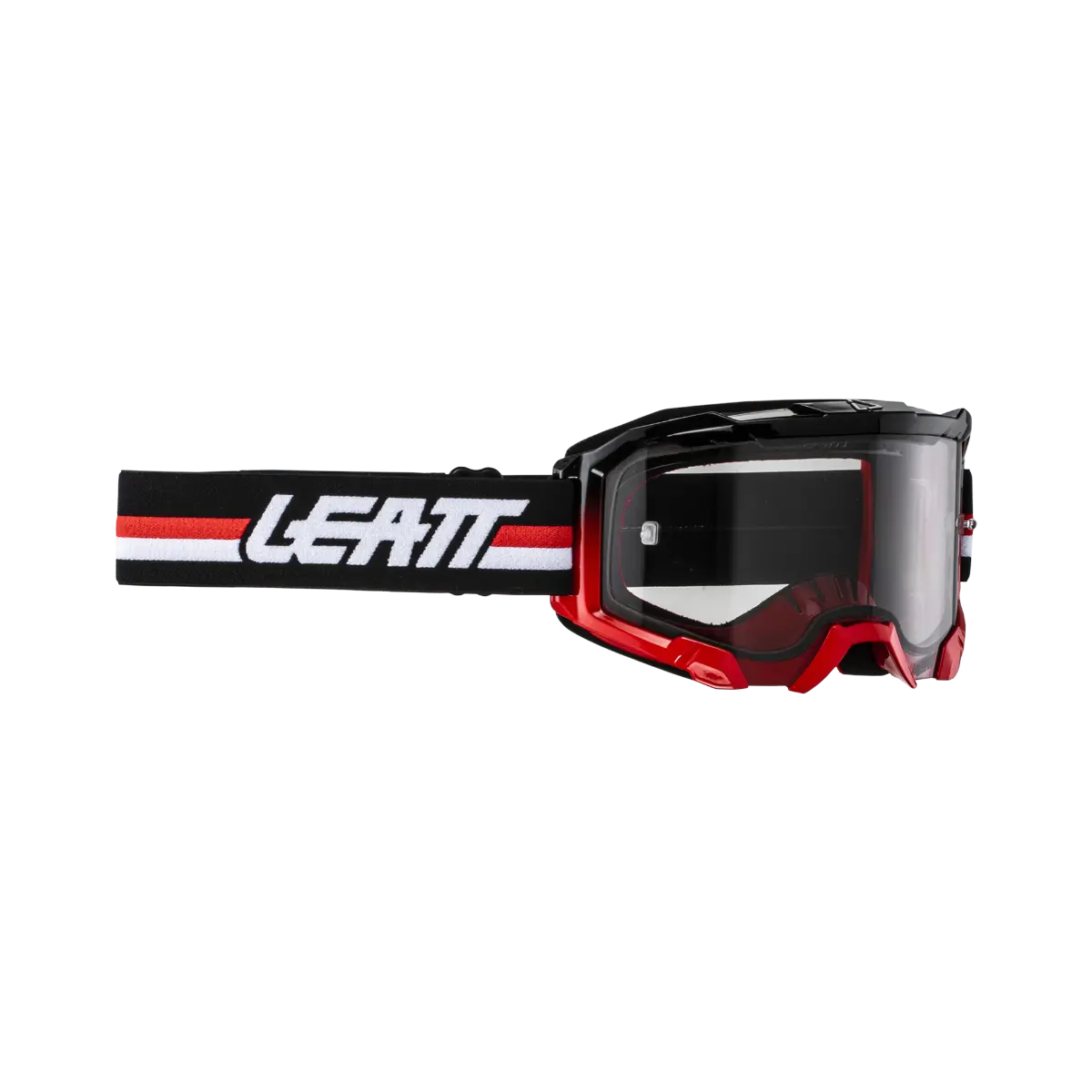 icycle adventure travel-Leatt Velocity 4.5 MTB Goggle - Red-Light Gray - 2024