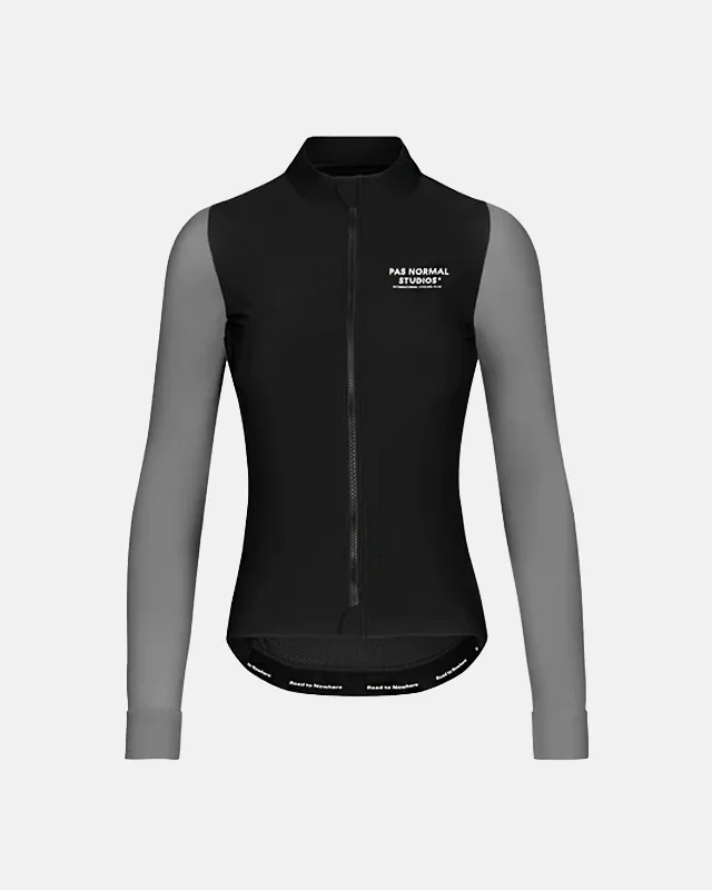 bicycle brake lube-Women's Mechanism Long Sleeve Jersey - Medium Grey